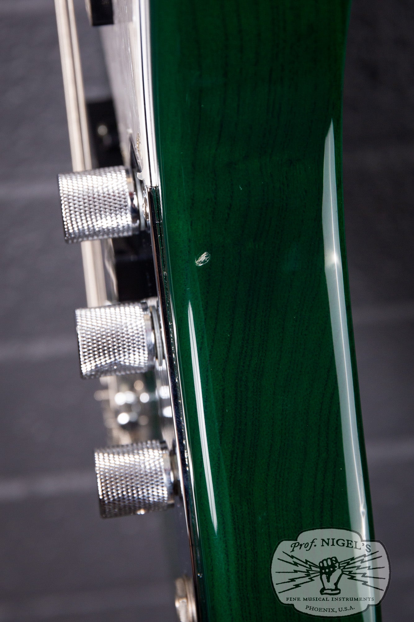 Bacchus MIJ Craft WL-JB4/R Transparent Green Alder Jazz Bass Momose Pickups Made in Japan