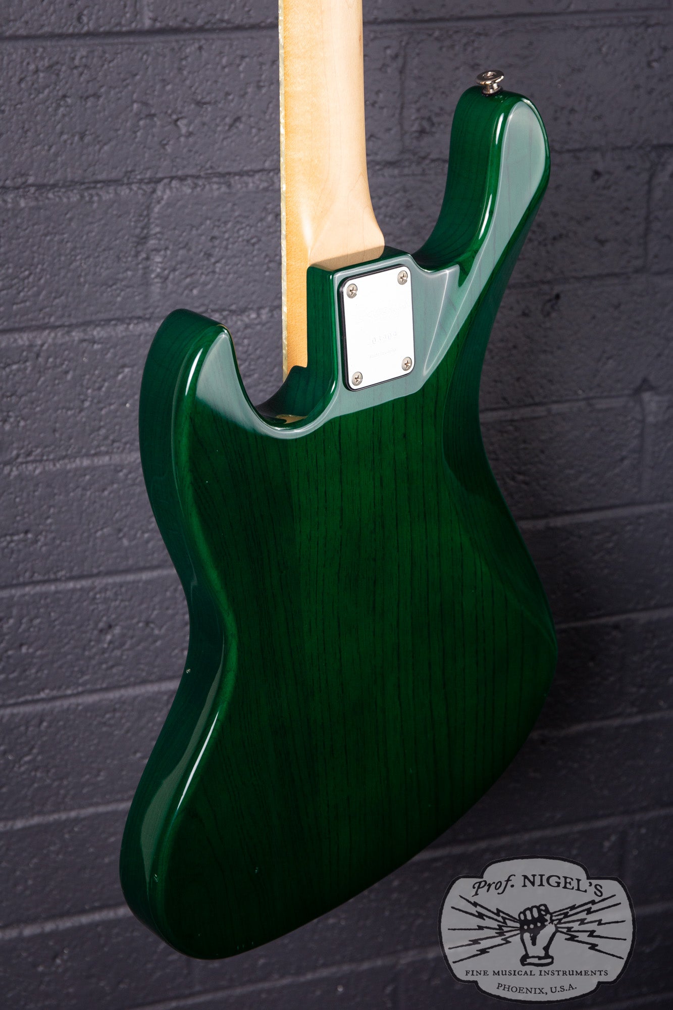 Bacchus MIJ Craft WL-JB4/R Transparent Green Alder Jazz Bass Momose Pickups Made in Japan
