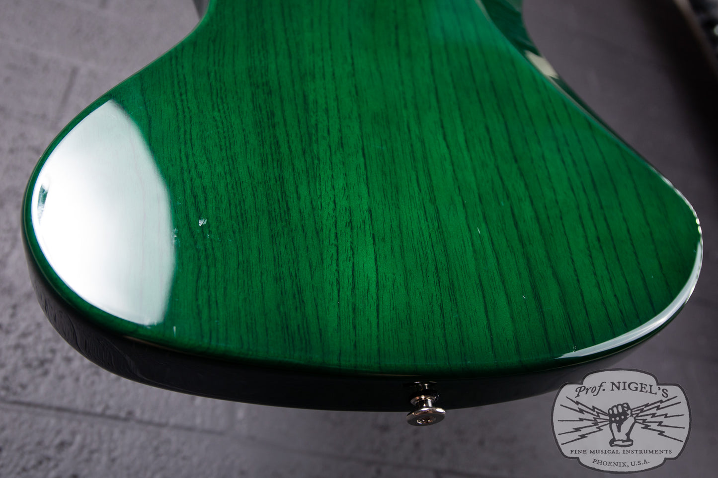Bacchus MIJ Craft WL-JB4/R Transparent Green Alder Jazz Bass Momose Pickups Made in Japan