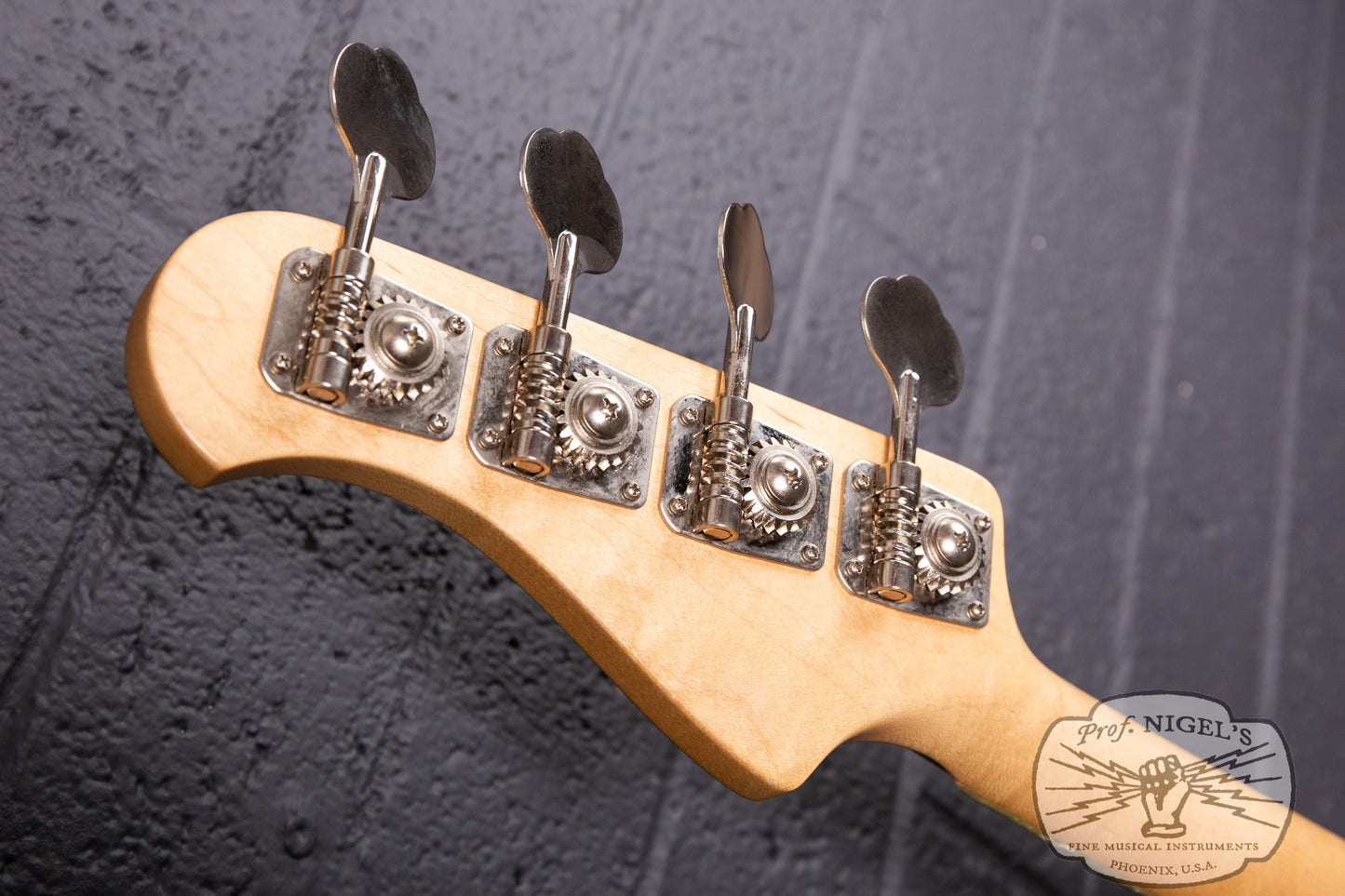 Bacchus MIJ Craft WL-JB4/R Transparent Green Alder Jazz Bass Momose Pickups Made in Japan