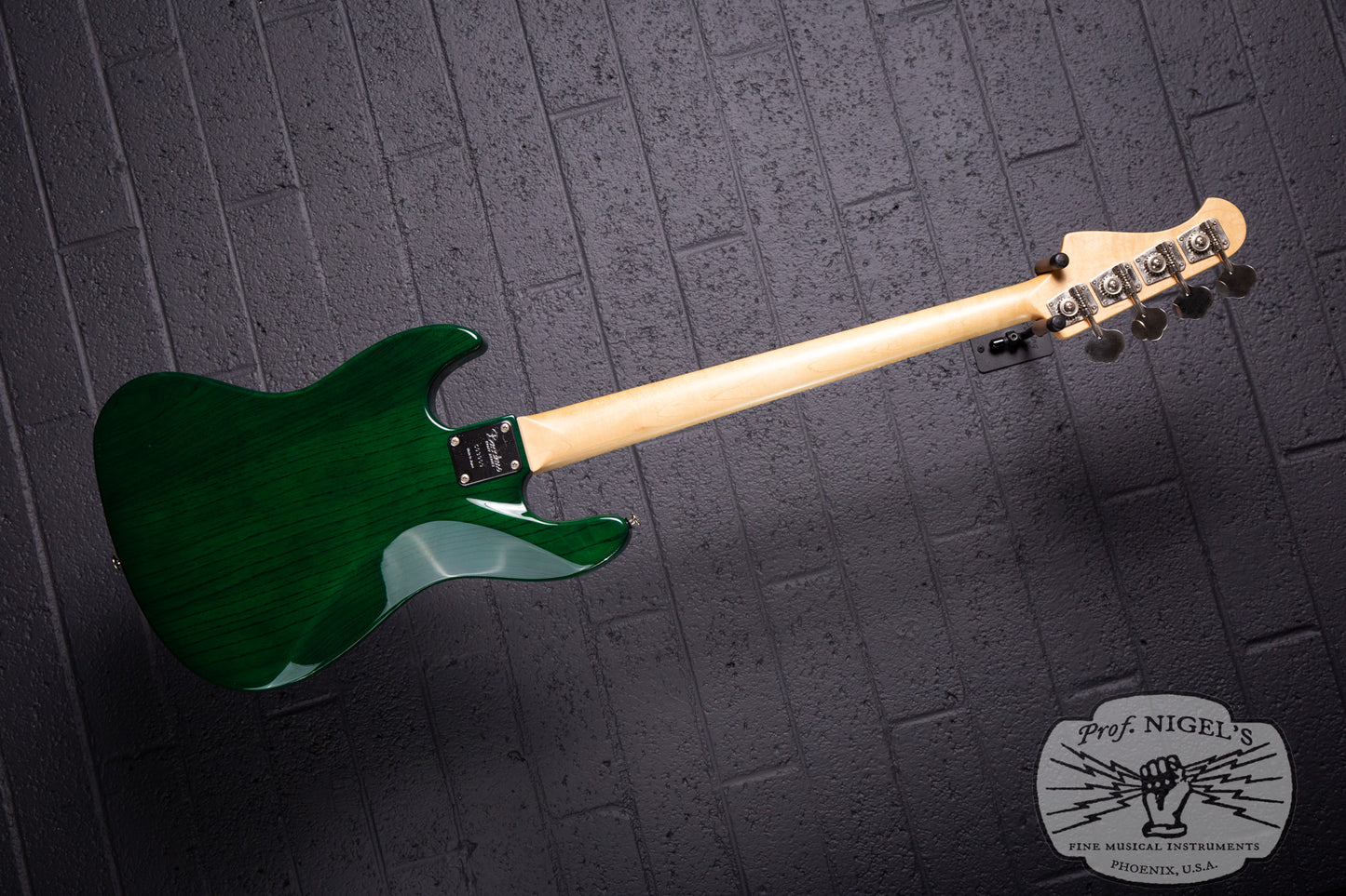 Bacchus MIJ Craft WL-JB4/R Transparent Green Alder Jazz Bass Momose Pickups Made in Japan