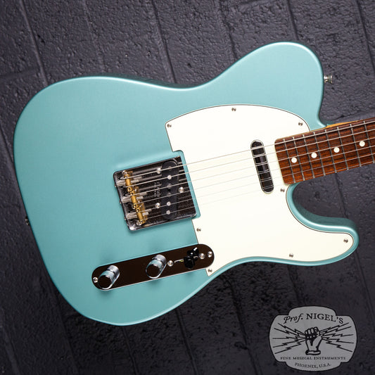 Fender MIJ Hybrid '60s Telecaster American US Pickups Rosewood Ocean Turquoise Metallic OTM Made in Japan