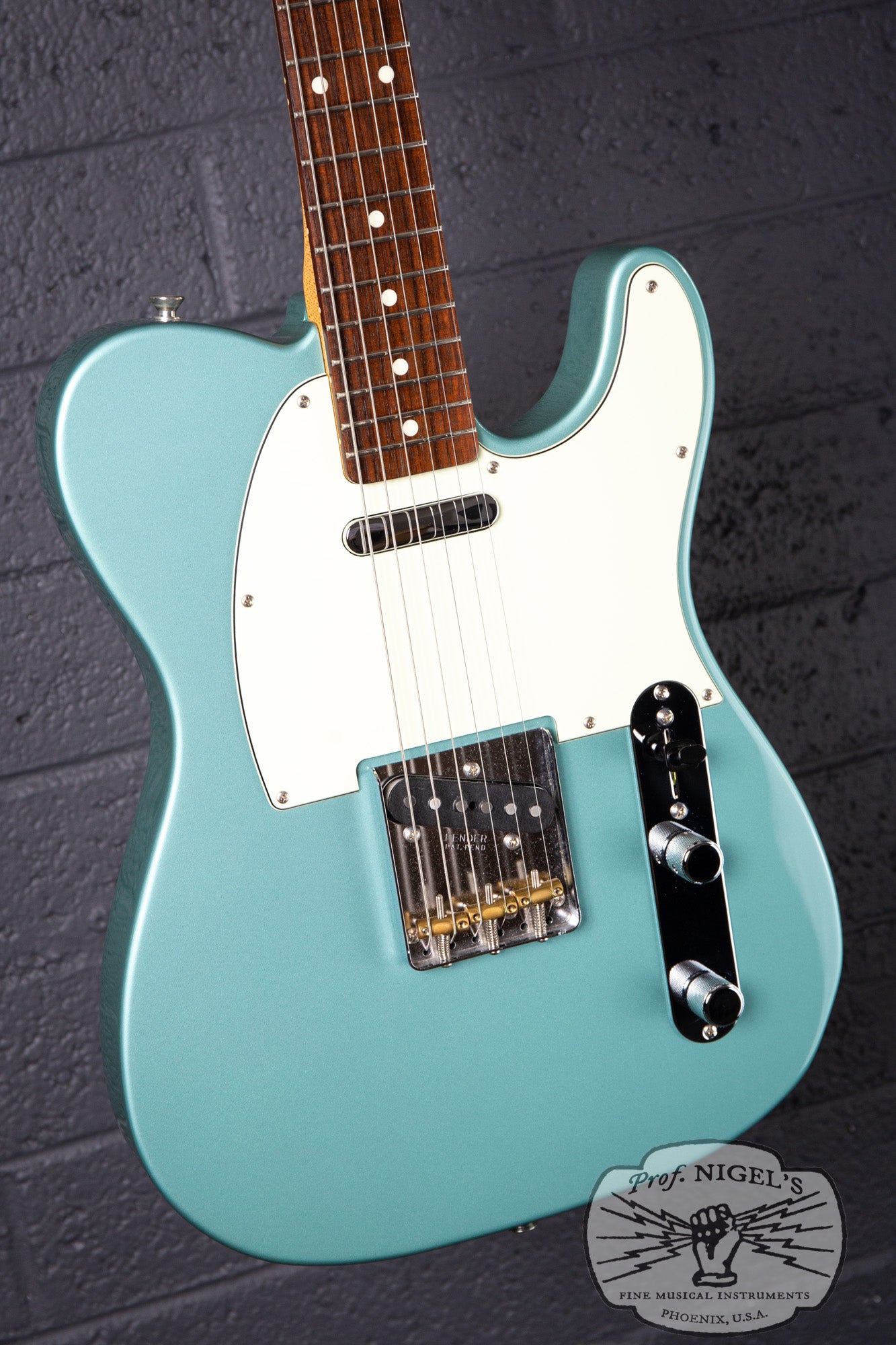 Fender MIJ Hybrid '60s Telecaster American US Pickups Rosewood Ocean Turquoise Metallic OTM Made in Japan