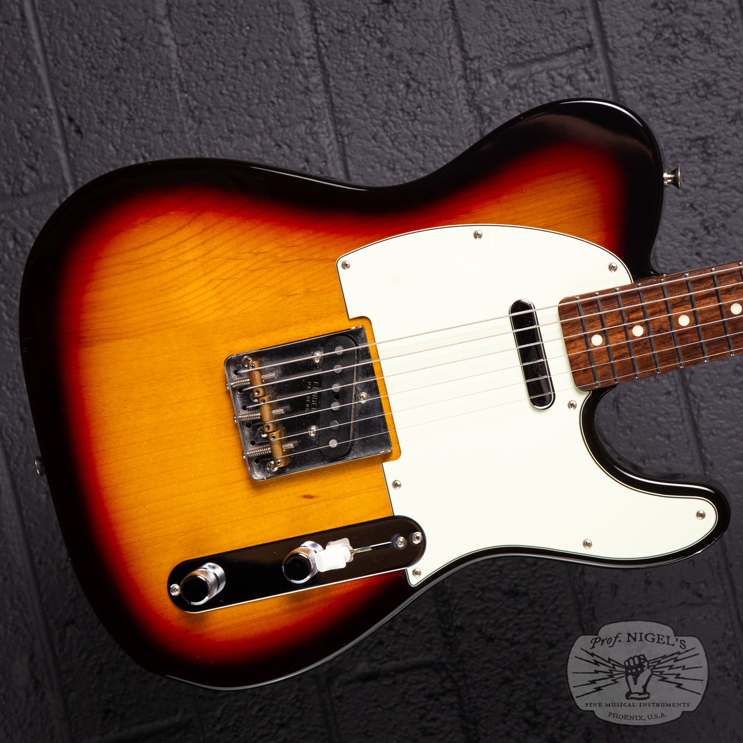 Fender MIJ Hybrid '60s Telecaster American Vintage '58 US Pickups Rosewood 3TS Three Tone Sunburst Made in Japan