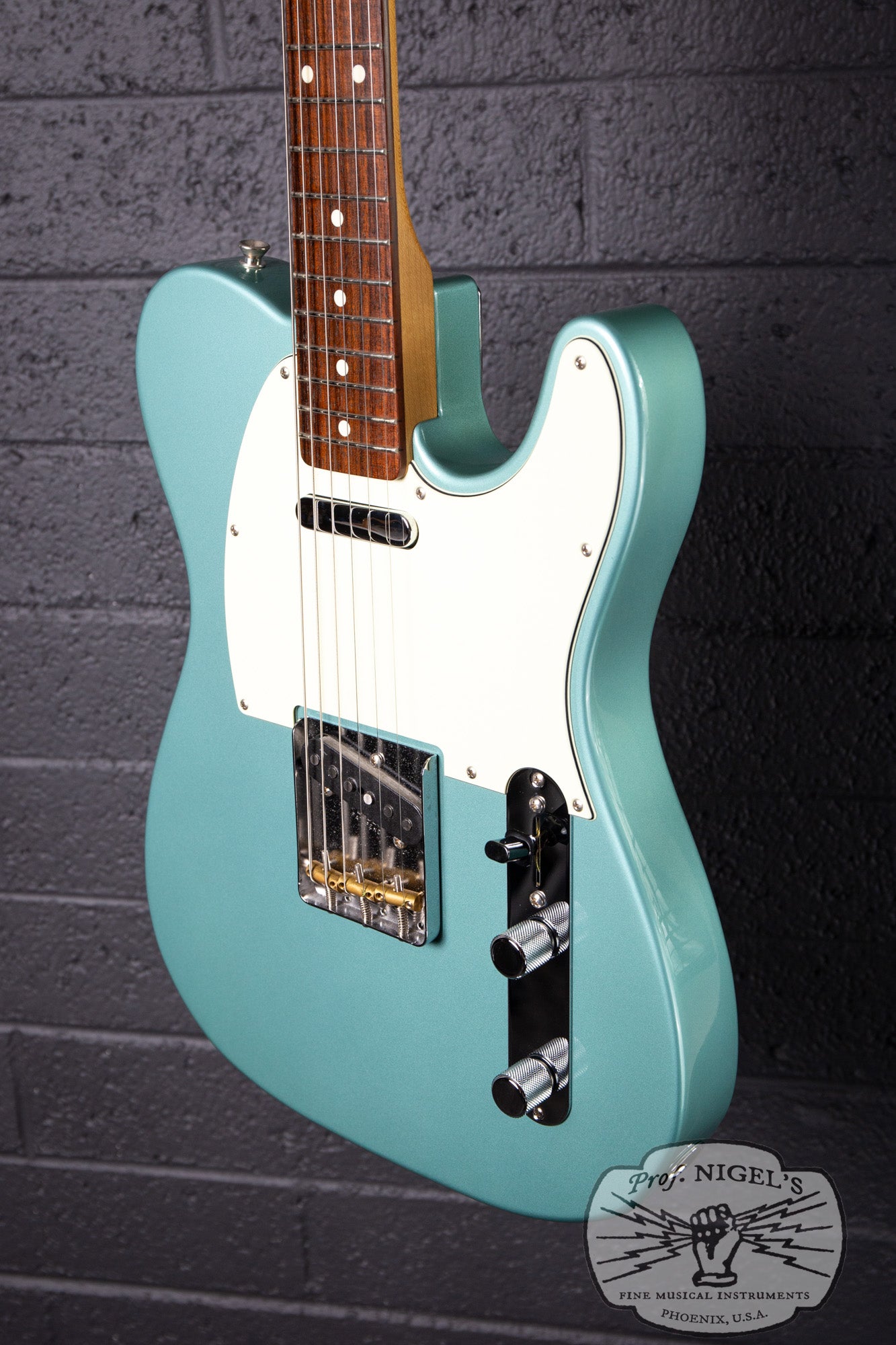 Fender MIJ Hybrid '60s Telecaster American US Pickups Rosewood Ocean Turquoise Metallic OTM Made in Japan