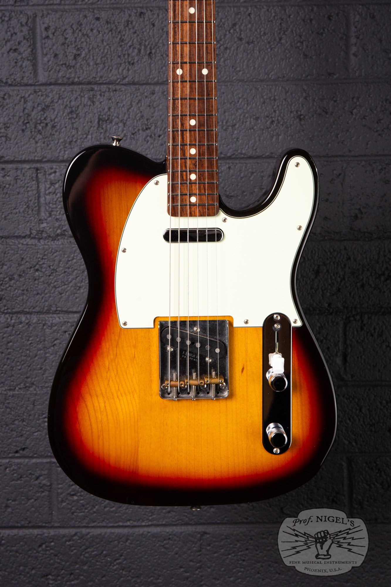 Fender MIJ Hybrid '60s Telecaster American Vintage '58 US Pickups Rosewood 3TS Three Tone Sunburst Made in Japan