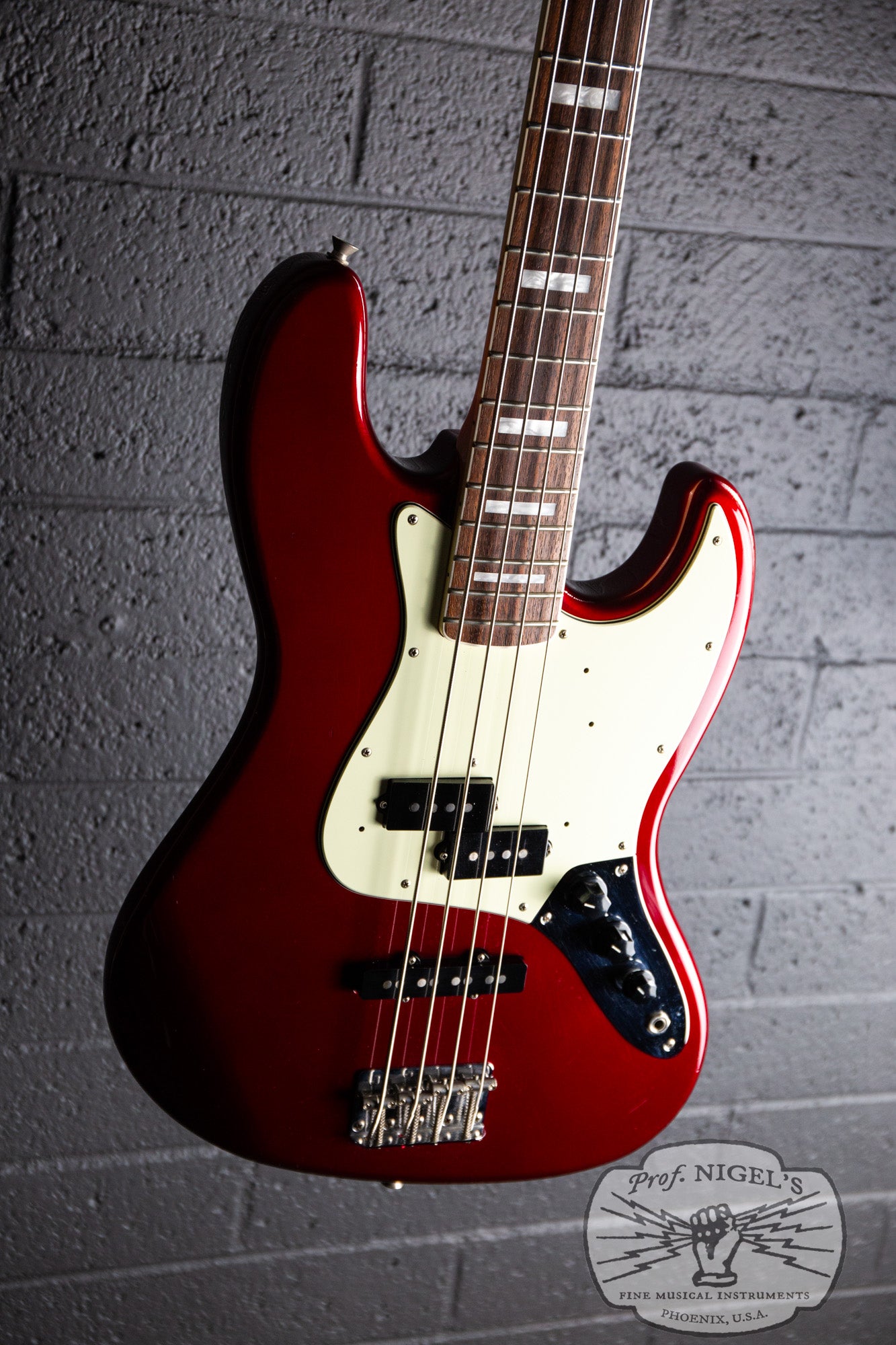 Fender CIJ JB75-PJ/US Pickups 2006-2008 Old Candy Apple Red OCR Crafted in Japan