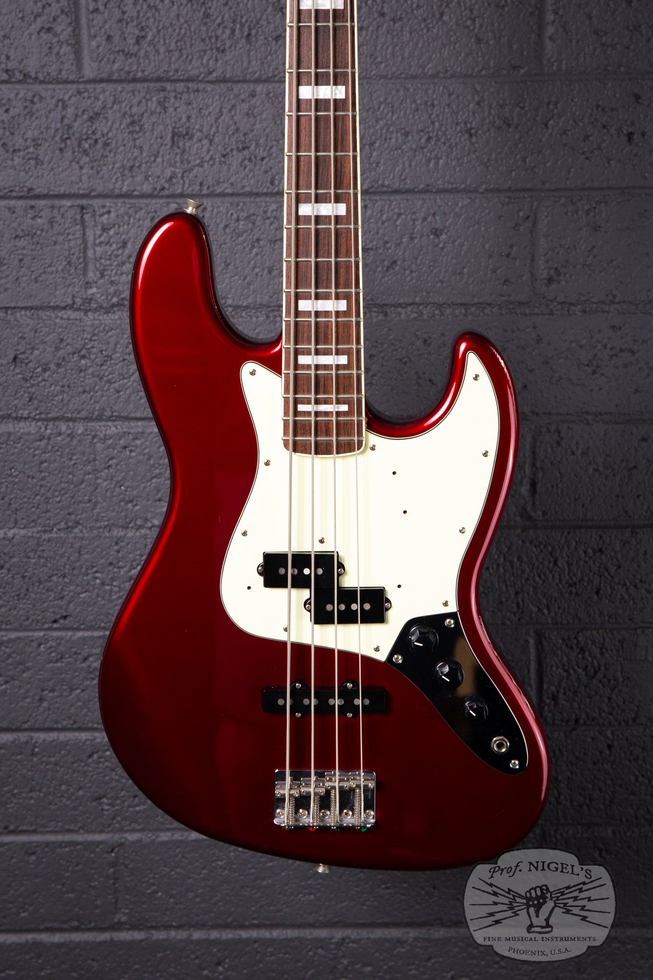 Fender CIJ JB75-PJ/US Pickups 2006-2008 Old Candy Apple Red OCR Crafted in Japan