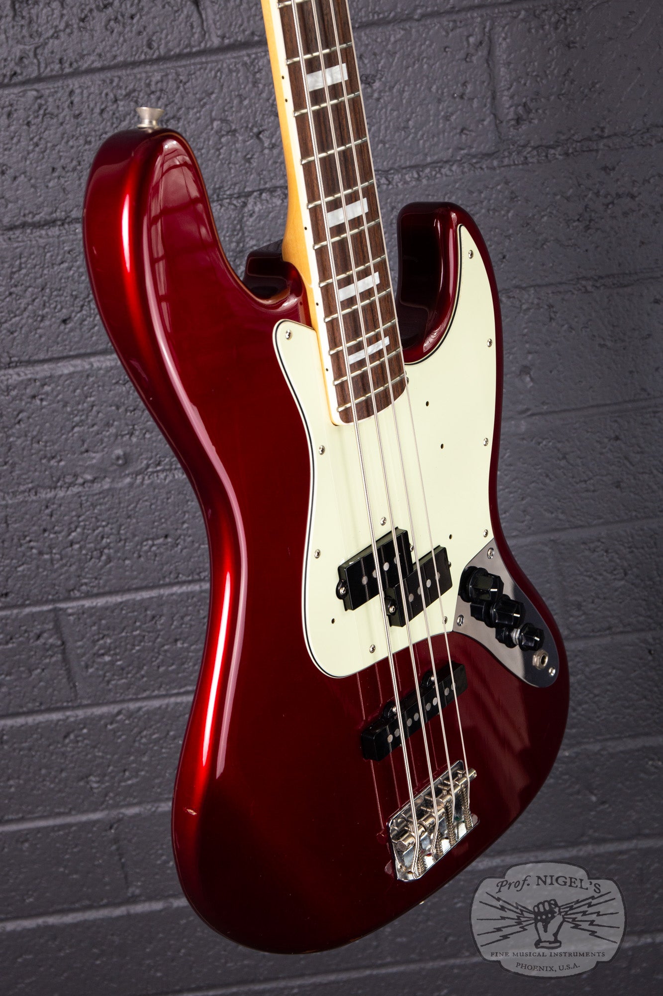 Fender CIJ JB75-PJ/US Pickups 2006-2008 Old Candy Apple Red OCR Crafted in Japan