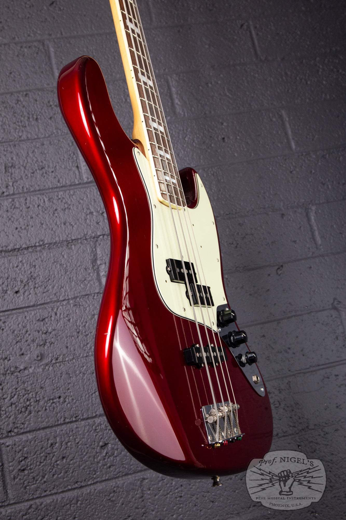 Fender CIJ JB75-PJ/US Pickups 2006-2008 Old Candy Apple Red OCR Crafted in Japan
