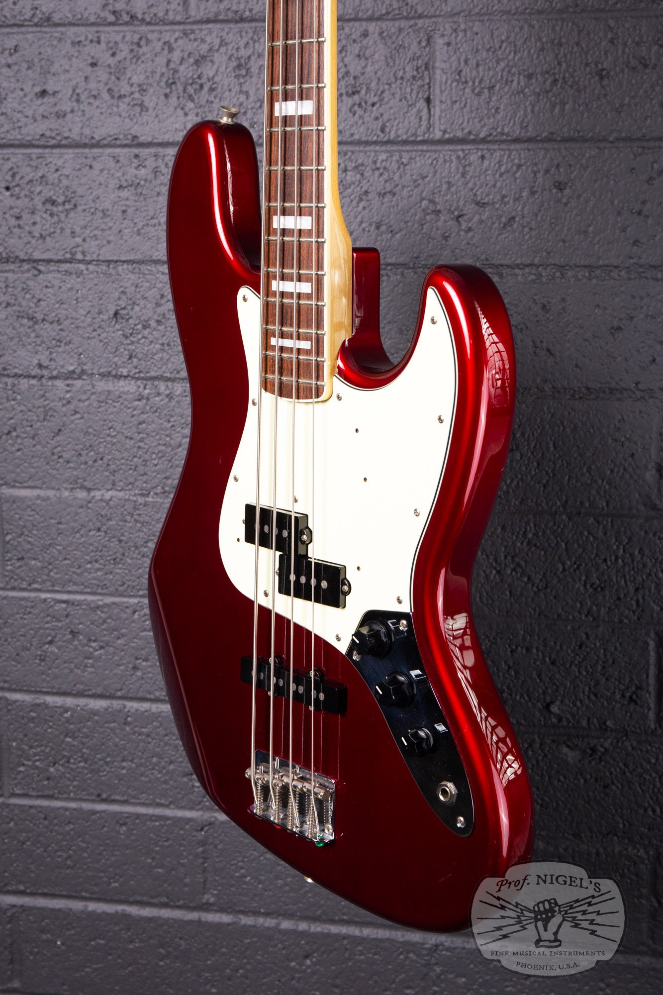 Fender CIJ JB75-PJ/US Pickups 2006-2008 Old Candy Apple Red OCR Crafted in Japan