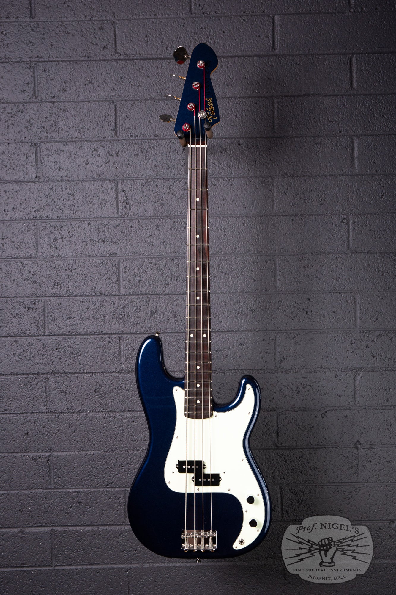 2023 MIJ Tokai APB114 Matching Headstock Gunmetal Blue P-Bass Made in Japan Precision MH