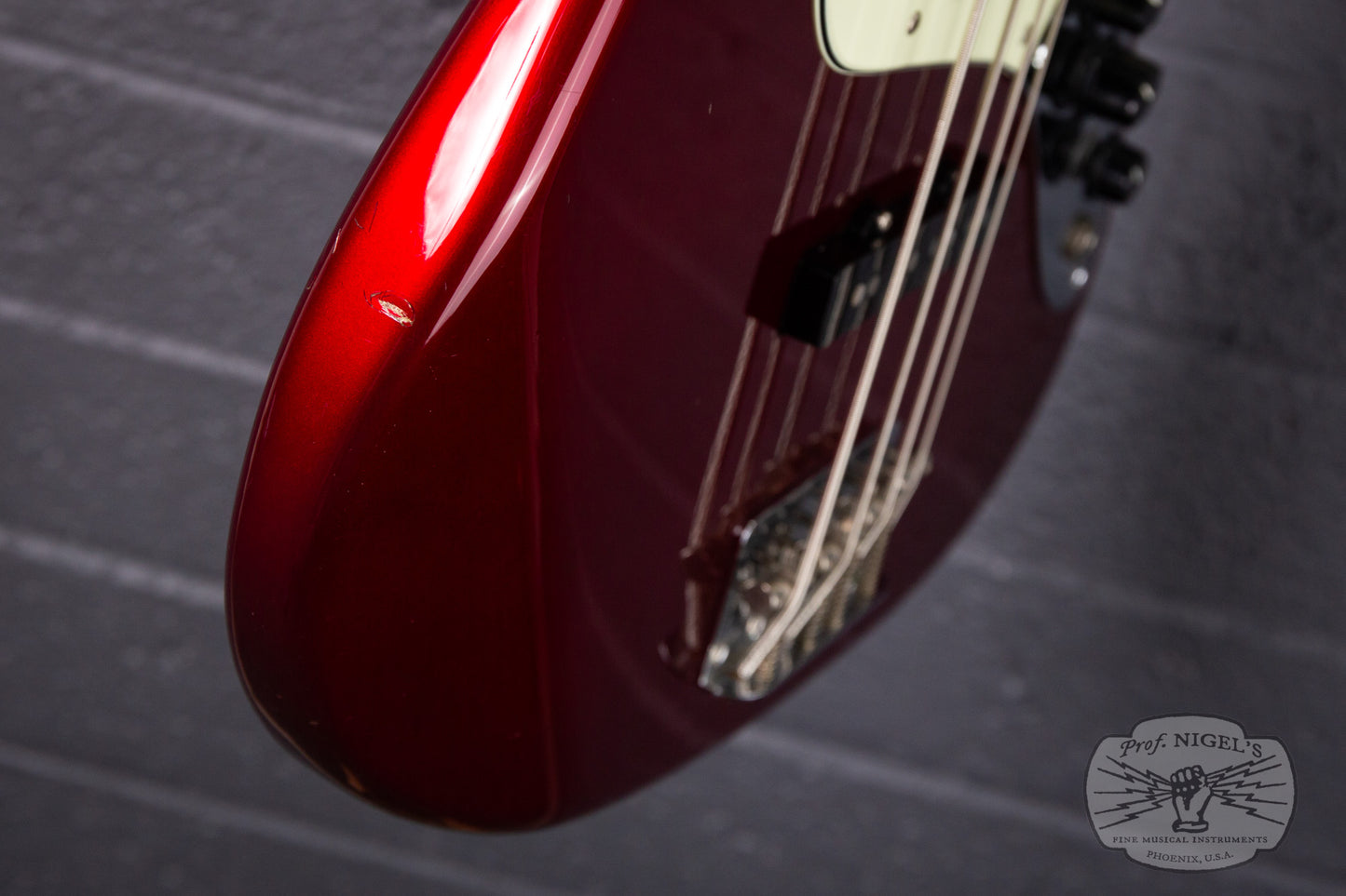 Fender CIJ JB75-PJ/US Pickups 2006-2008 Old Candy Apple Red OCR Crafted in Japan