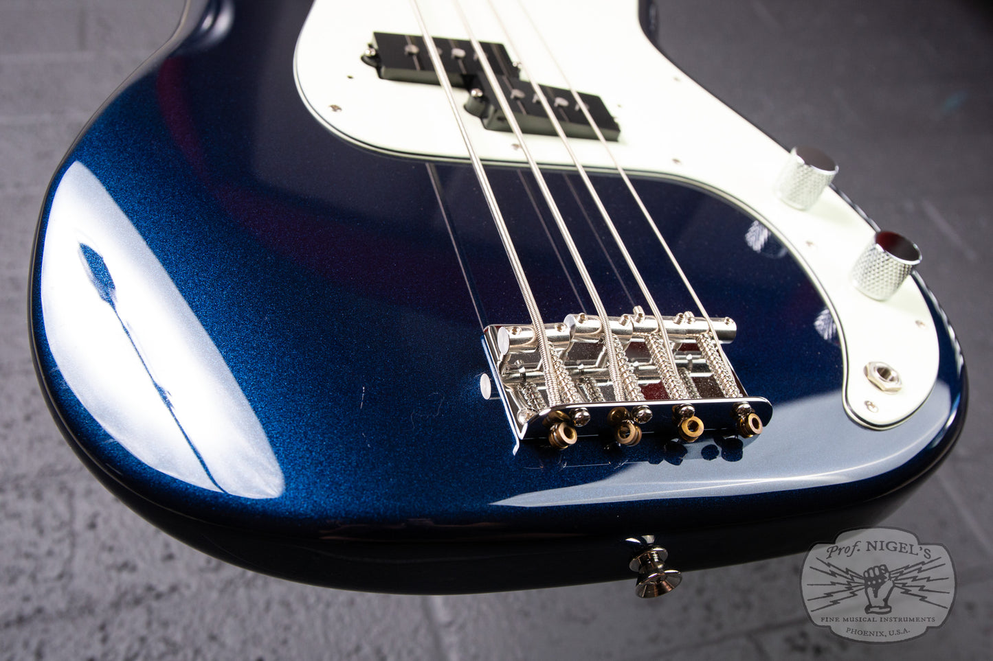 2023 MIJ Tokai APB114 Matching Headstock Gunmetal Blue P-Bass Made in Japan Precision MH