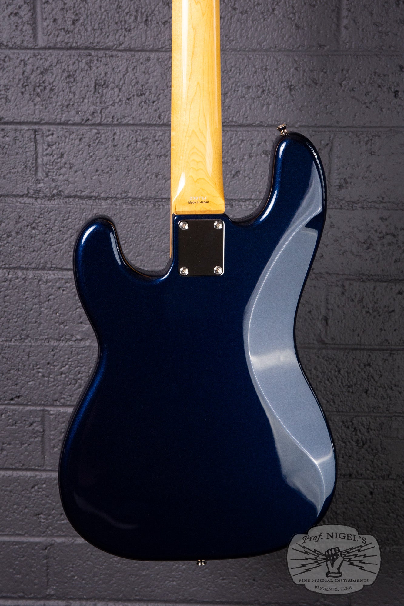 2023 MIJ Tokai APB114 Matching Headstock Gunmetal Blue P-Bass Made in Japan Precision MH