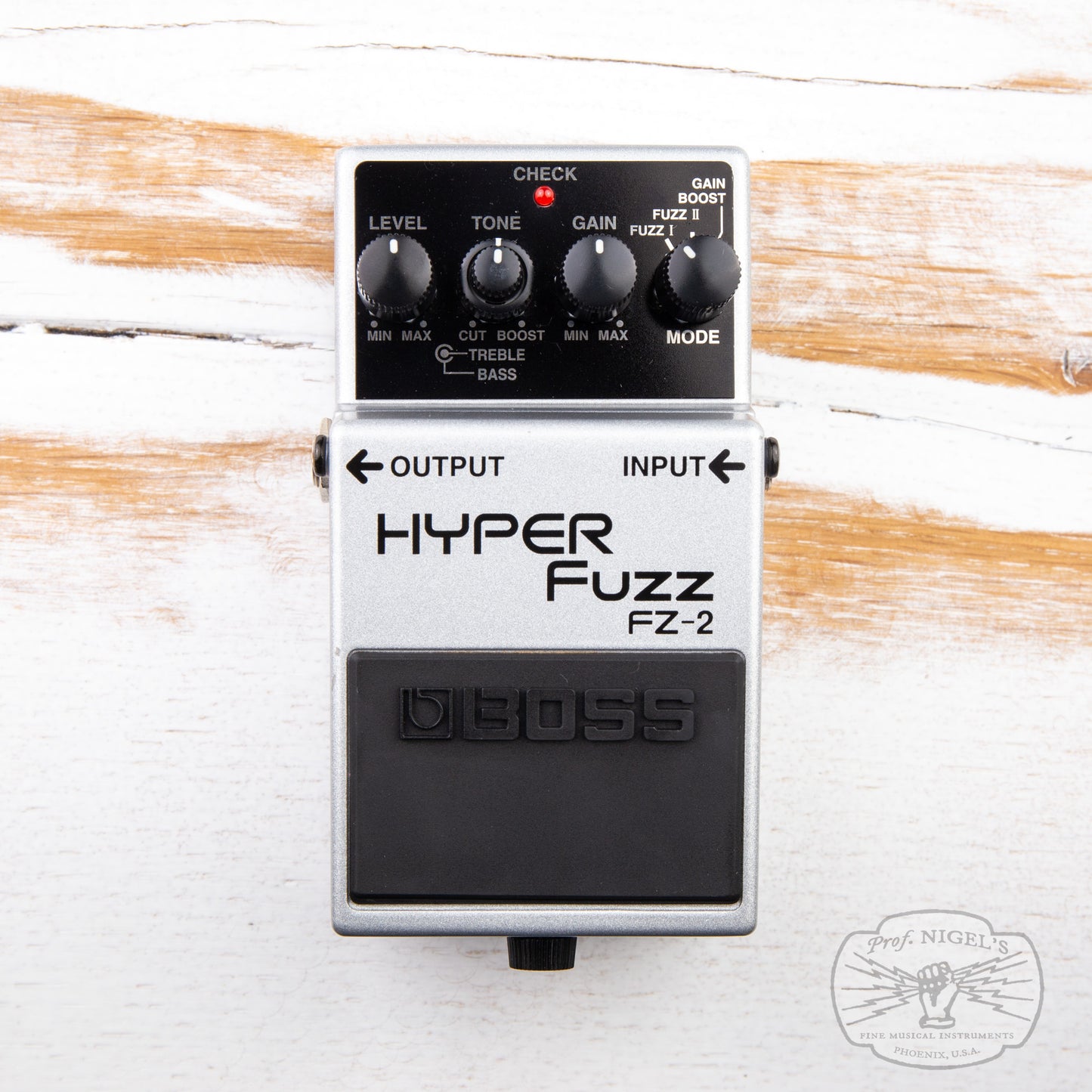 Boss FZ-2 w/ Box Hyper Fuzz 1996 MIT Silver Label