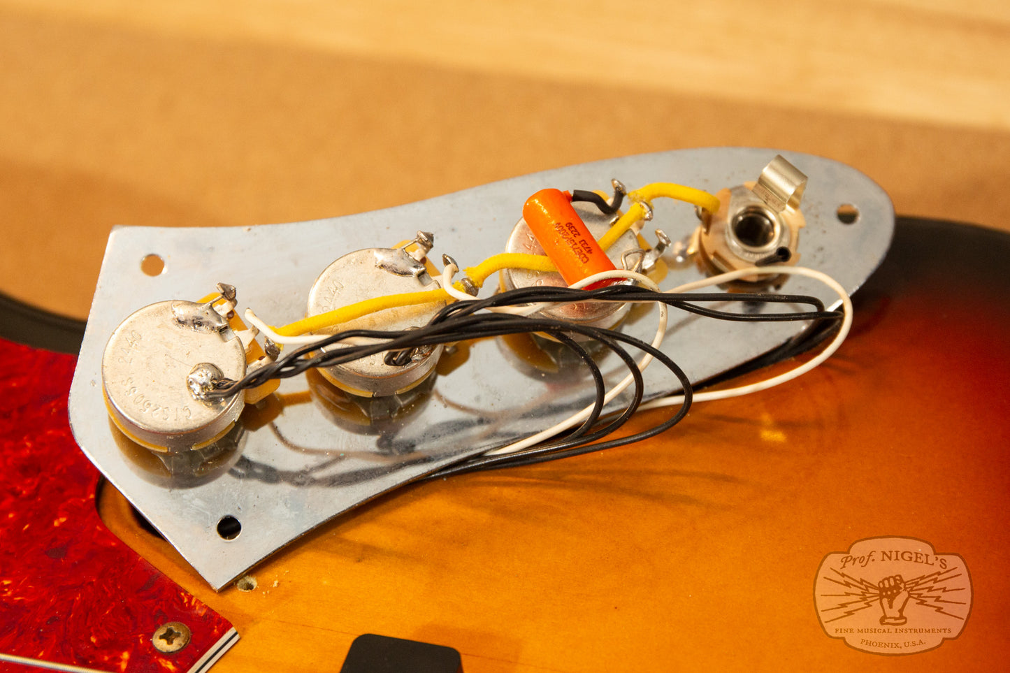 1991 Fender MIJ JBD-62 Fujigen US JB-Vintage Pickups 3TS Vintage Made in Japan Three Tone Sunburst