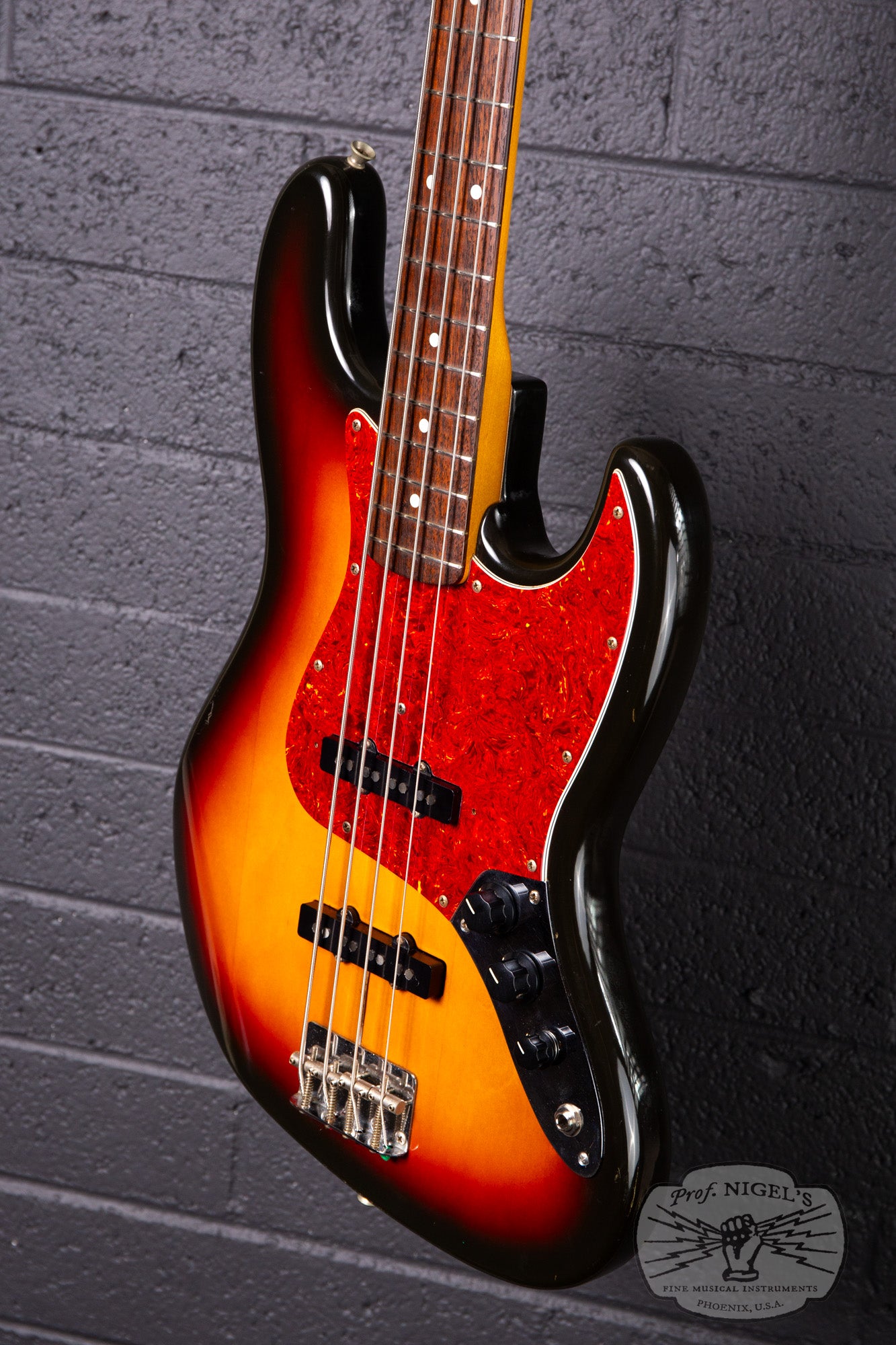 1991 Fender MIJ JBD-62 Fujigen US JB-Vintage Pickups 3TS Vintage Made in Japan Three Tone Sunburst