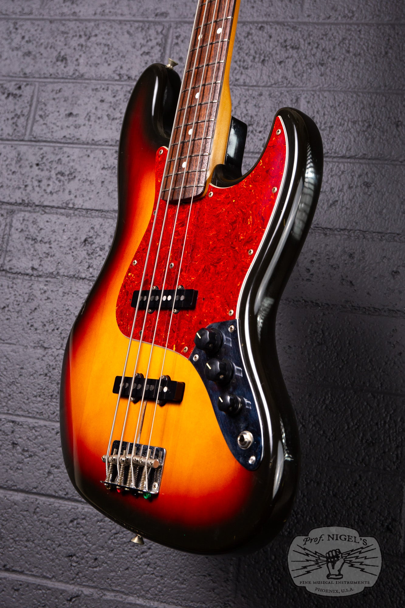 1991 Fender MIJ JBD-62 Fujigen US JB-Vintage Pickups 3TS Vintage Made in Japan Three Tone Sunburst