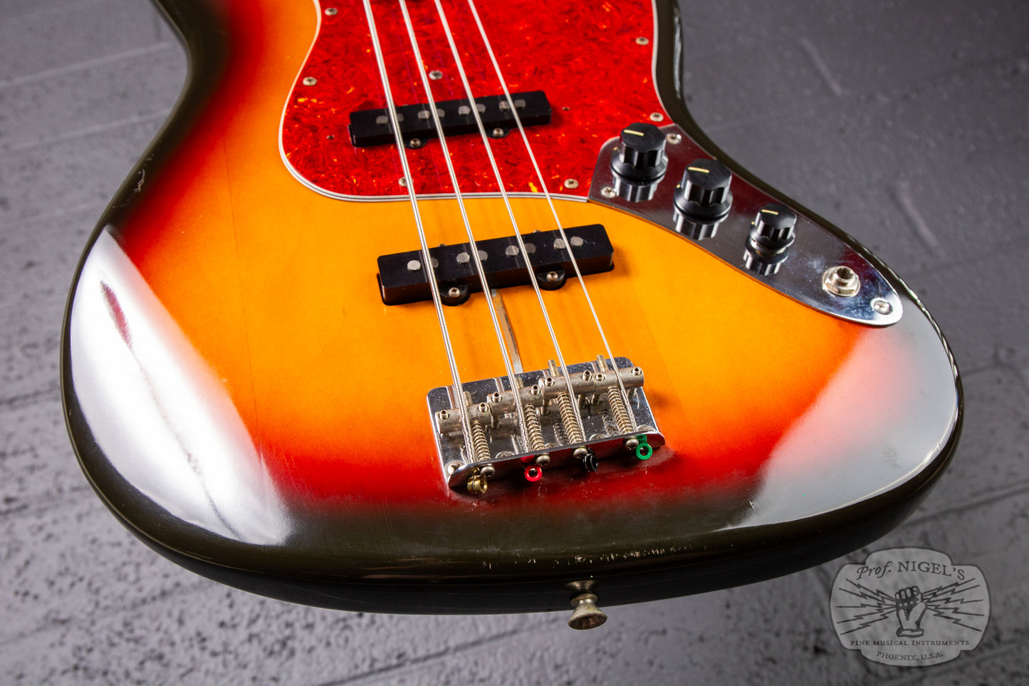1991 Fender MIJ JBD-62 Fujigen US JB-Vintage Pickups 3TS Vintage Made in Japan Three Tone Sunburst