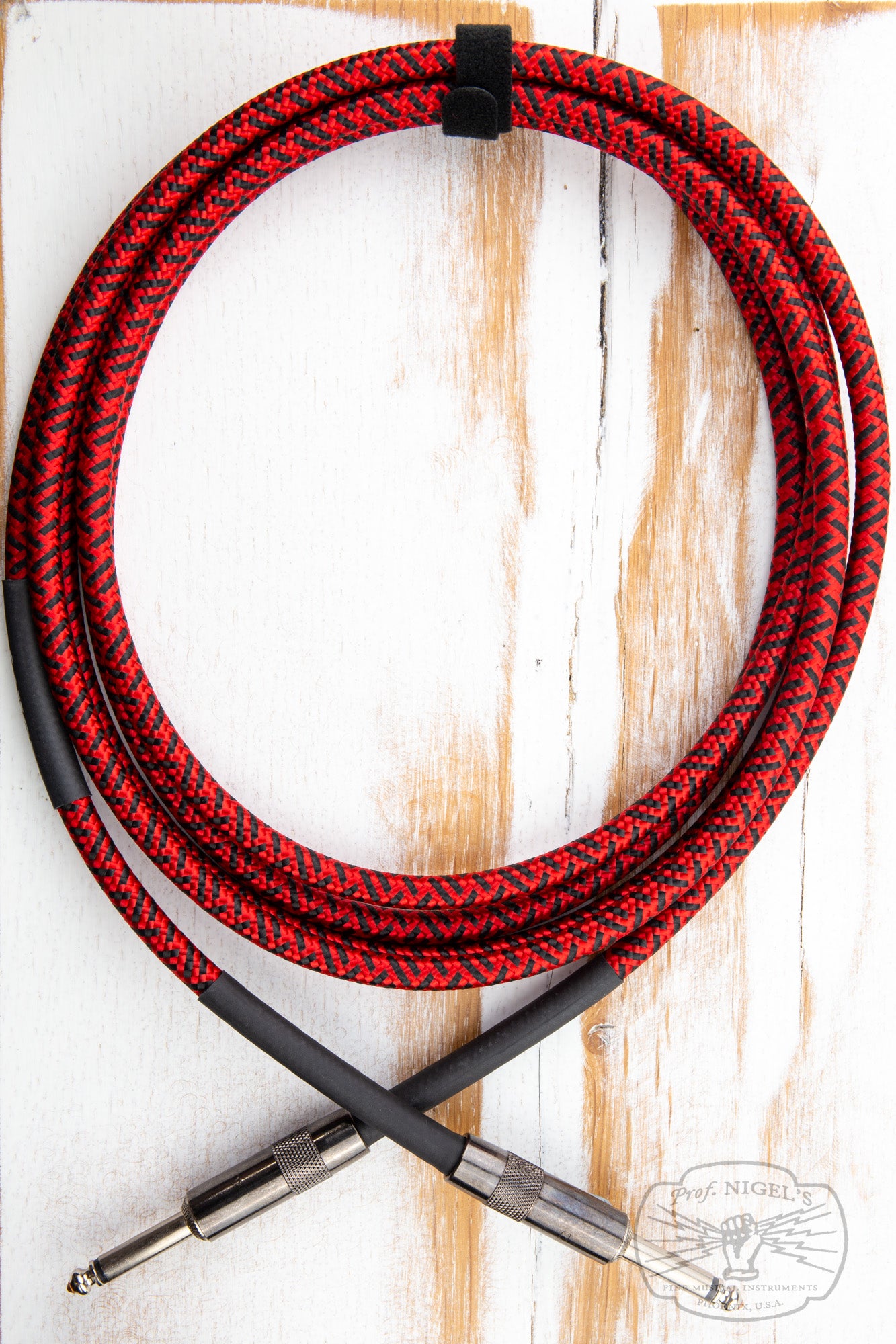 The Looking Glass Ultra-Low Capacitance Instrument Cable (Crimson Riot - Straight/Straight Connectors)