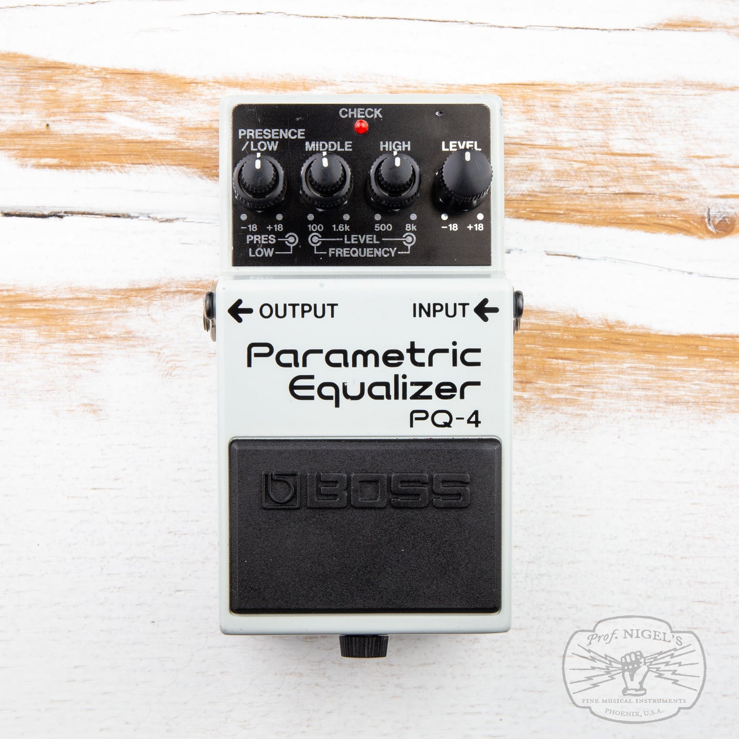 Boss PQ-4 Parametric Equalizer MIT Silver Label 1995