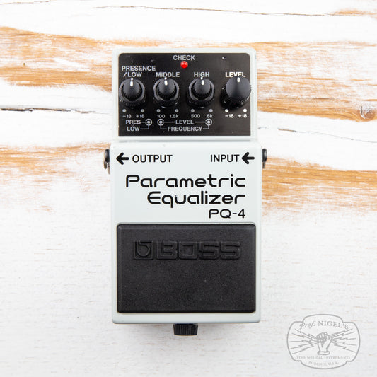 Boss PQ-4 Parametric Equalizer MIT Silver Label 1995