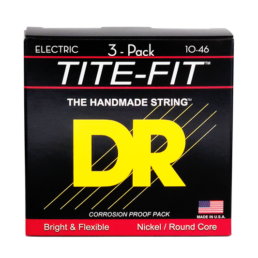 TITE-FIT™ Nickel Plated Electric Guitar Strings - Multi-Packs