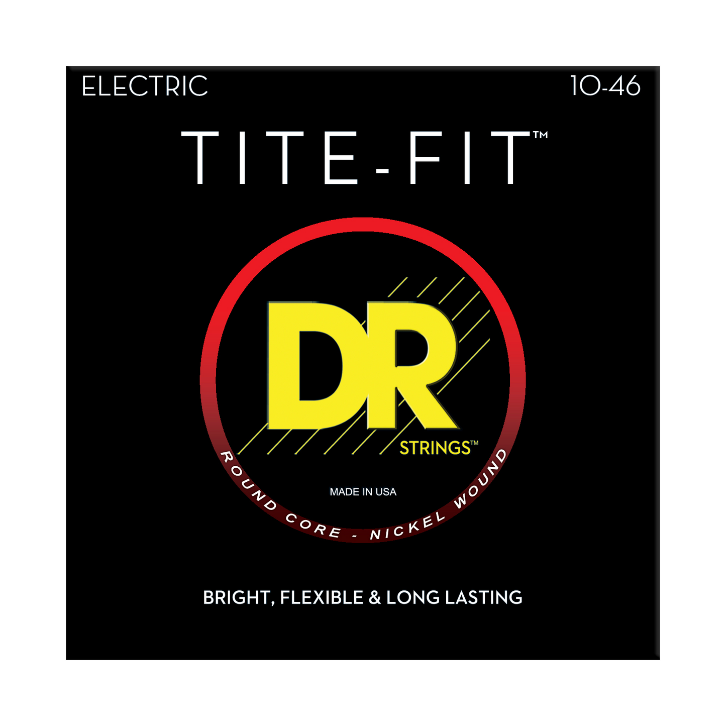 TITE-FIT™ Nickel Plated Electric Guitar Strings - Single Packs