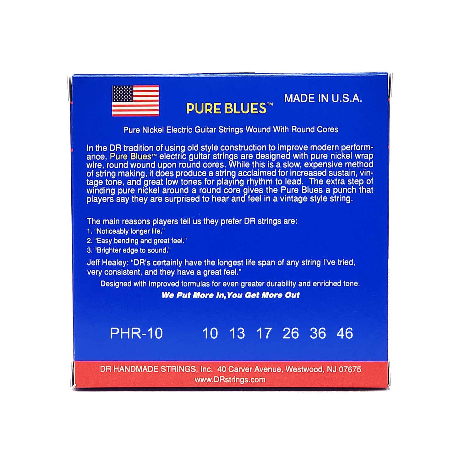 PURE BLUES™ - Pure Nickel Electric Guitar Strings - Multi-Packs