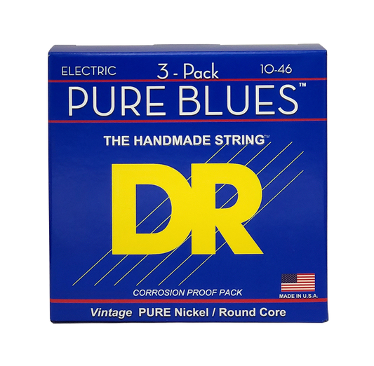 PURE BLUES™ - Pure Nickel Electric Guitar Strings - Multi-Packs