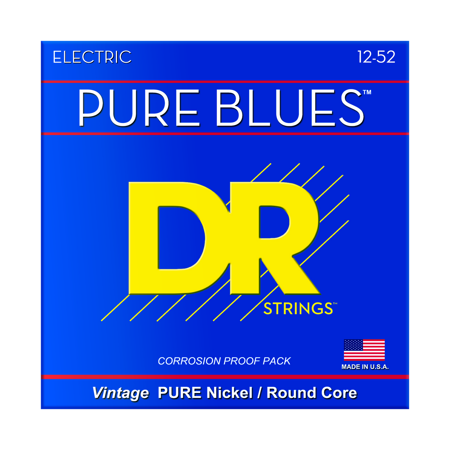 PURE BLUES™ - Pure Nickel Electric Guitar Strings - Single Packs