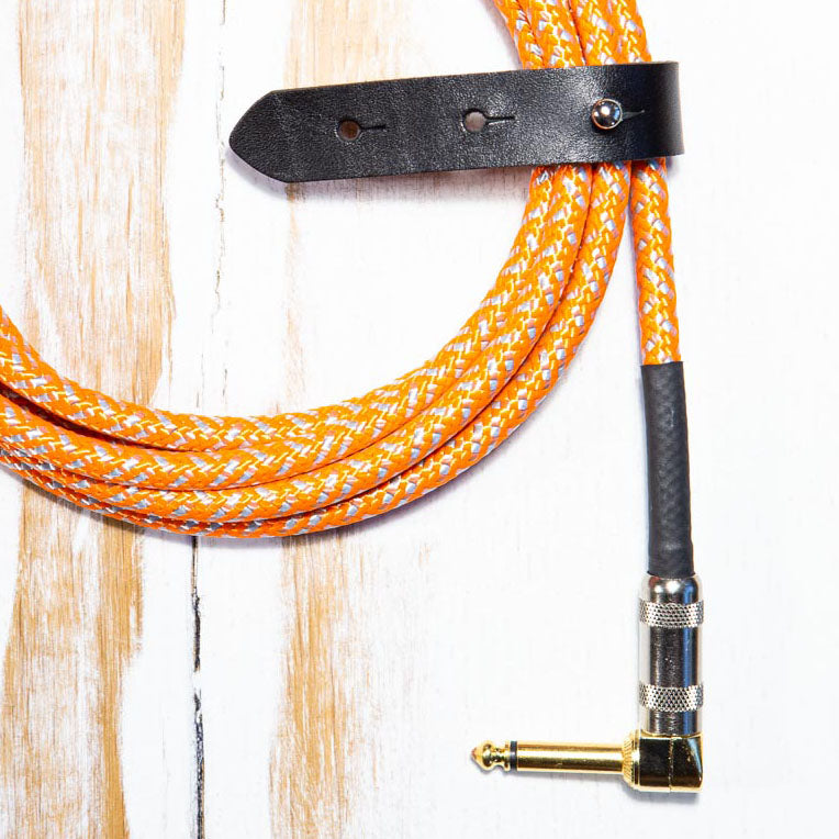 The Looking Glass Ultra-Low Capacitance Instrument Cable (Orangesicle)