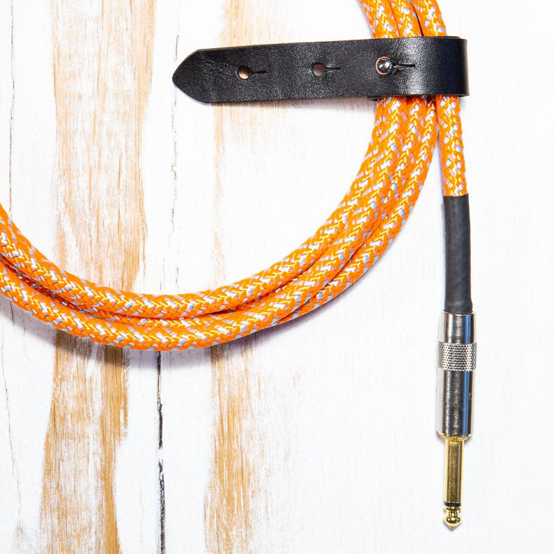 The Looking Glass Ultra-Low Capacitance Instrument Cable (Orangesicle)