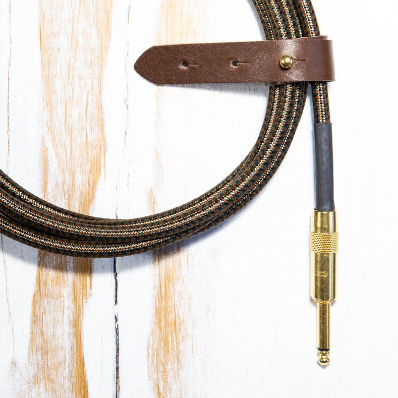 The Looking Glass Ultra-Low Capacitance Instrument Cable (Mossfire Camo Gold)