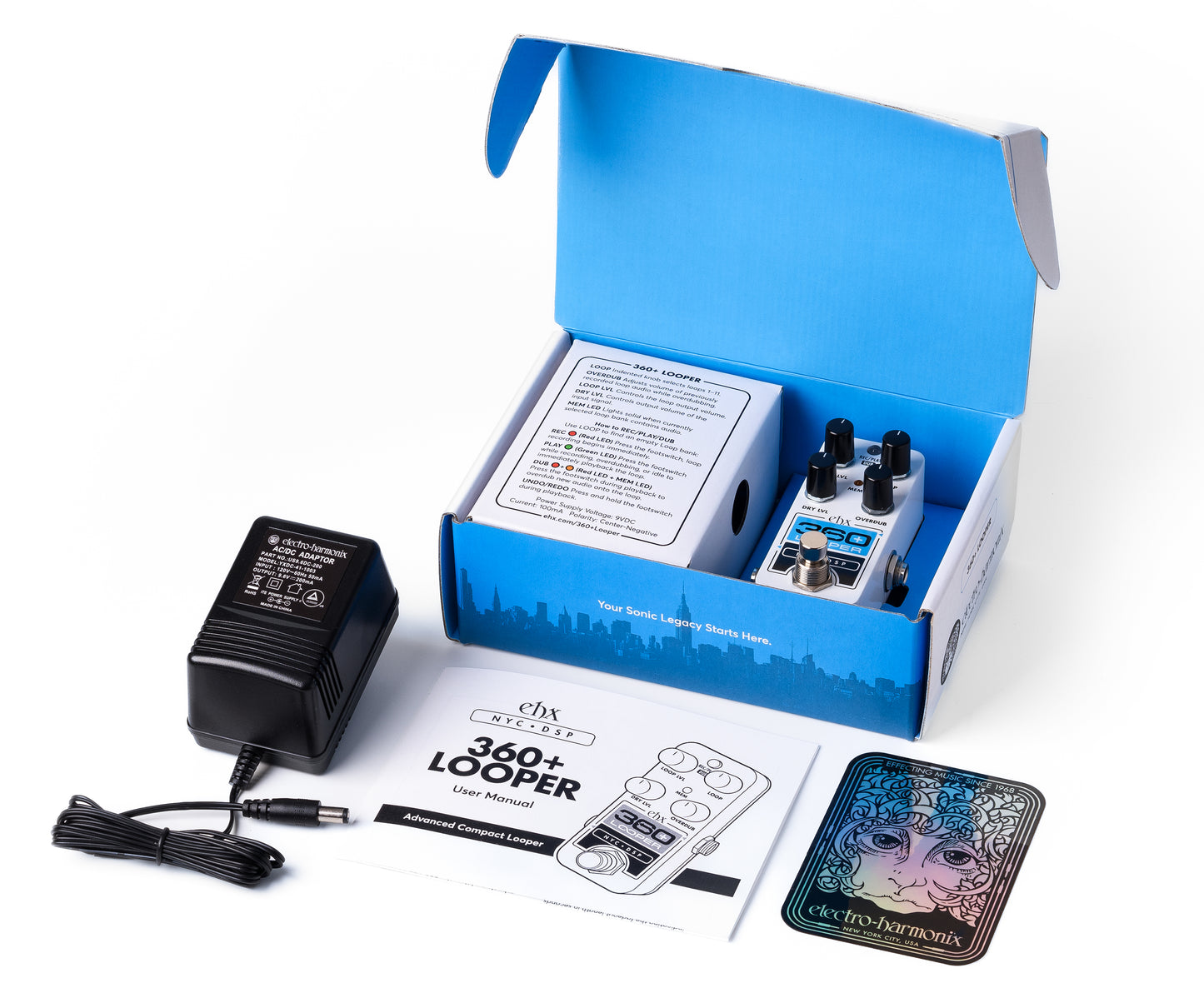 Pico Looper 360+ Compact Stereo Looper