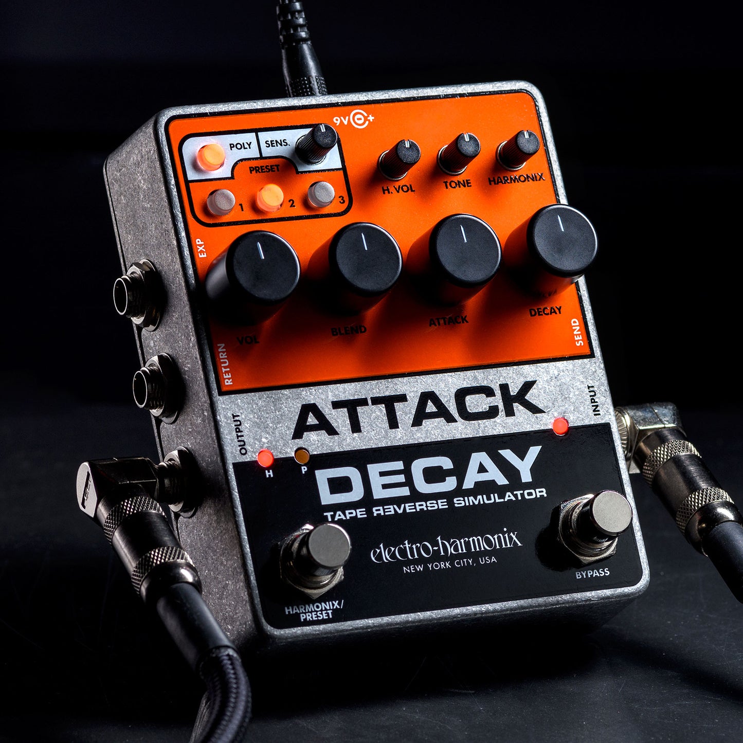 Attack Decay Tape Reverse Simulator and Volume Envelope Pedal