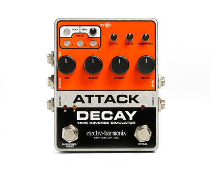 Attack Decay Tape Reverse Simulator and Volume Envelope Pedal