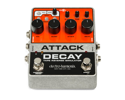 Attack Decay Tape Reverse Simulator and Volume Envelope Pedal