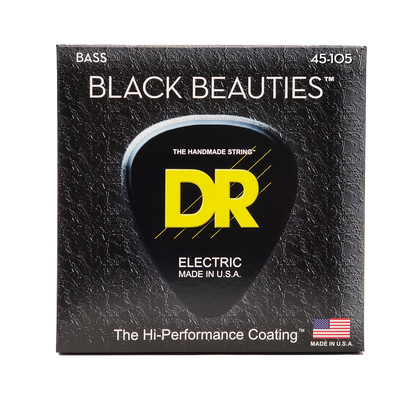BLACK BEAUTIES™ BLACK Coated Bass Strings