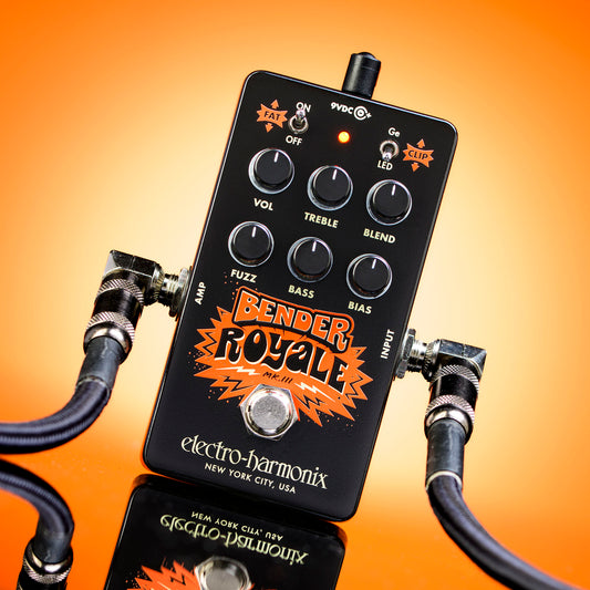 Bender Royale Fuzz Classic Germanium Mkiii 3-transistor Fuzz -  Black