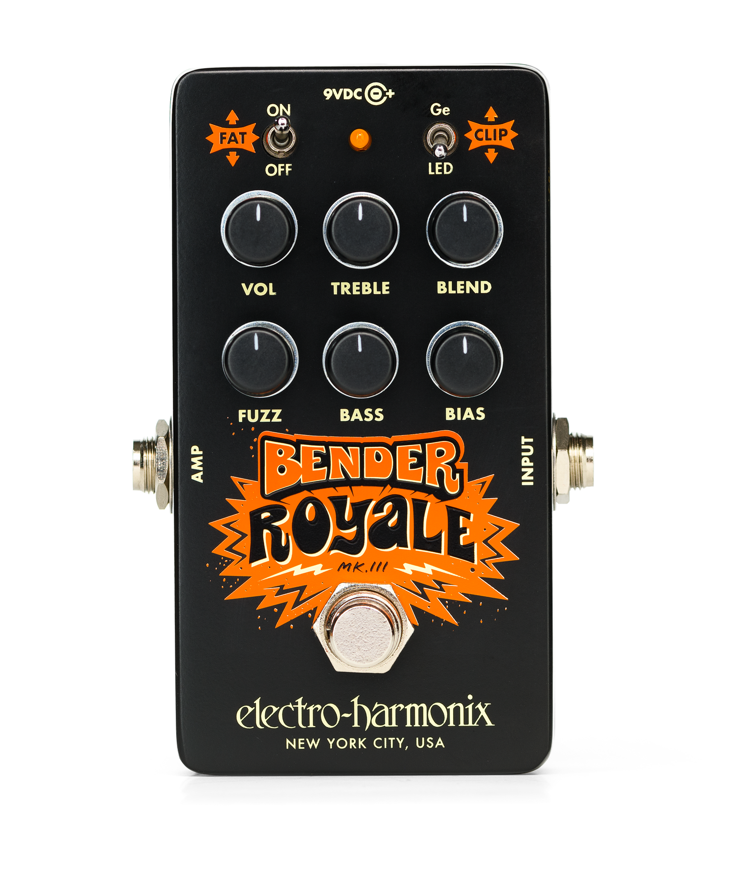 Bender Royale Fuzz Classic Germanium Mkiii 3-transistor Fuzz -  Black