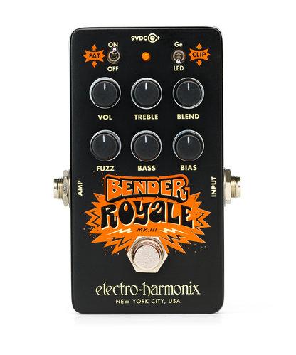 Bender Royale Fuzz Classic Germanium Mkiii 3-transistor Fuzz -  Black