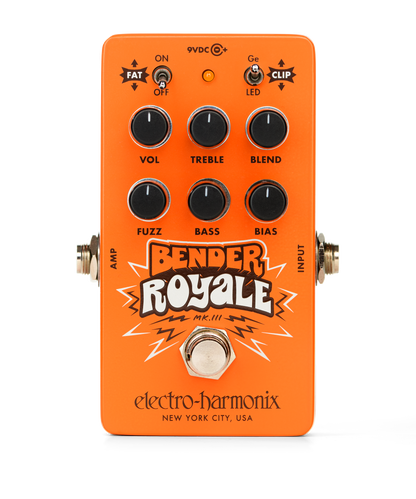 Bender Royale Fuzz Classic Germanium Mkiii 3-transistor Fuzz - Orange