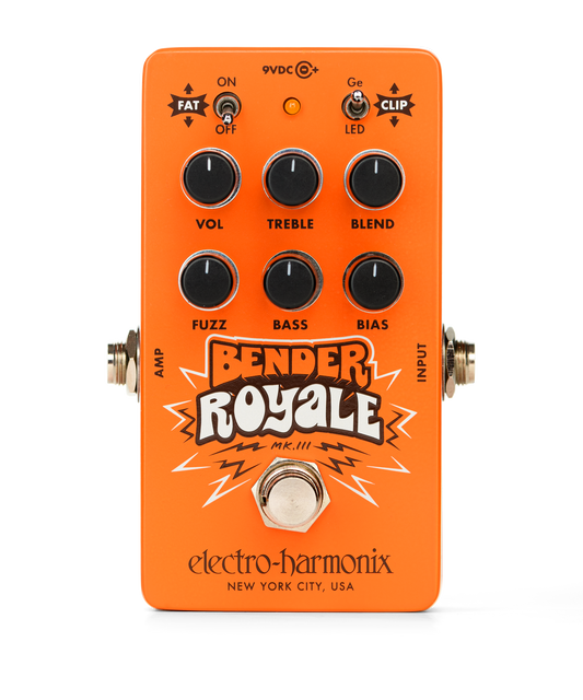 Bender Royale Fuzz Classic Germanium Mkiii 3-transistor Fuzz - Orange