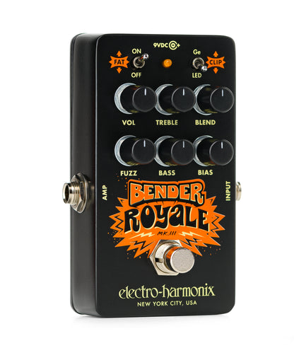 Bender Royale Fuzz Classic Germanium Mkiii 3-transistor Fuzz -  Black