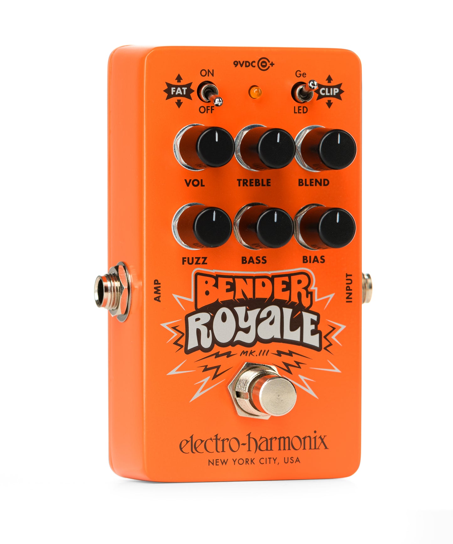 Bender Royale Fuzz Classic Germanium Mkiii 3-transistor Fuzz - Orange