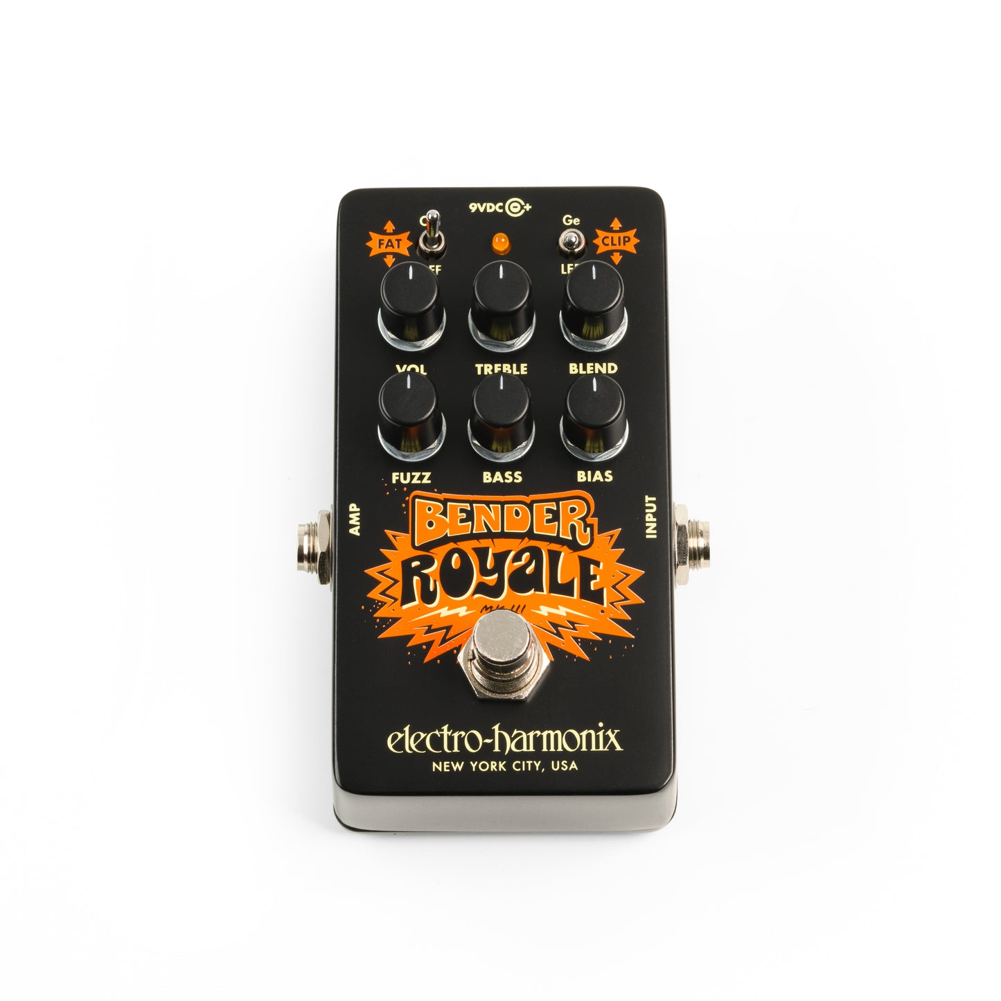 Bender Royale Fuzz Classic Germanium Mkiii 3-transistor Fuzz -  Black