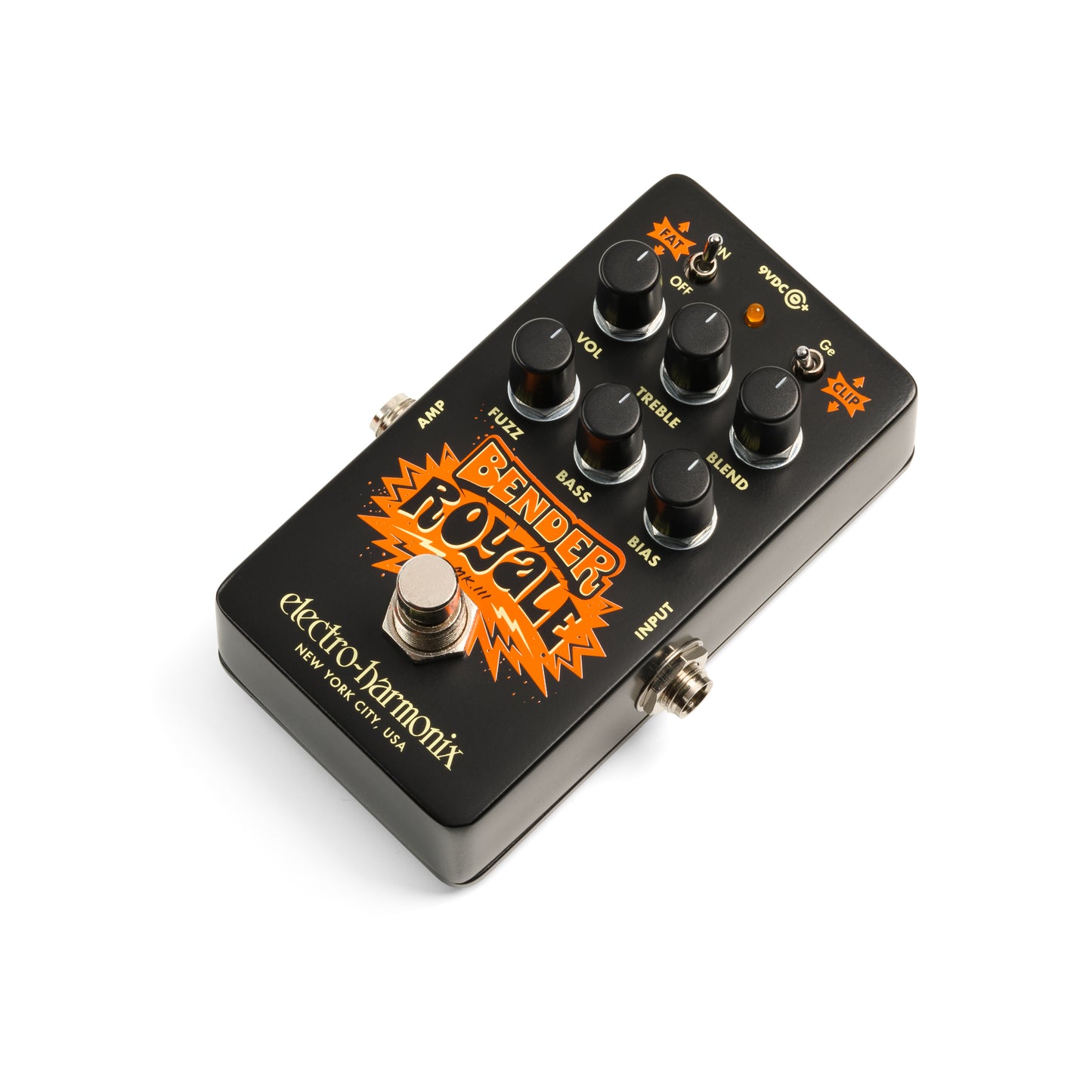 Bender Royale Fuzz Classic Germanium Mkiii 3-transistor Fuzz -  Black