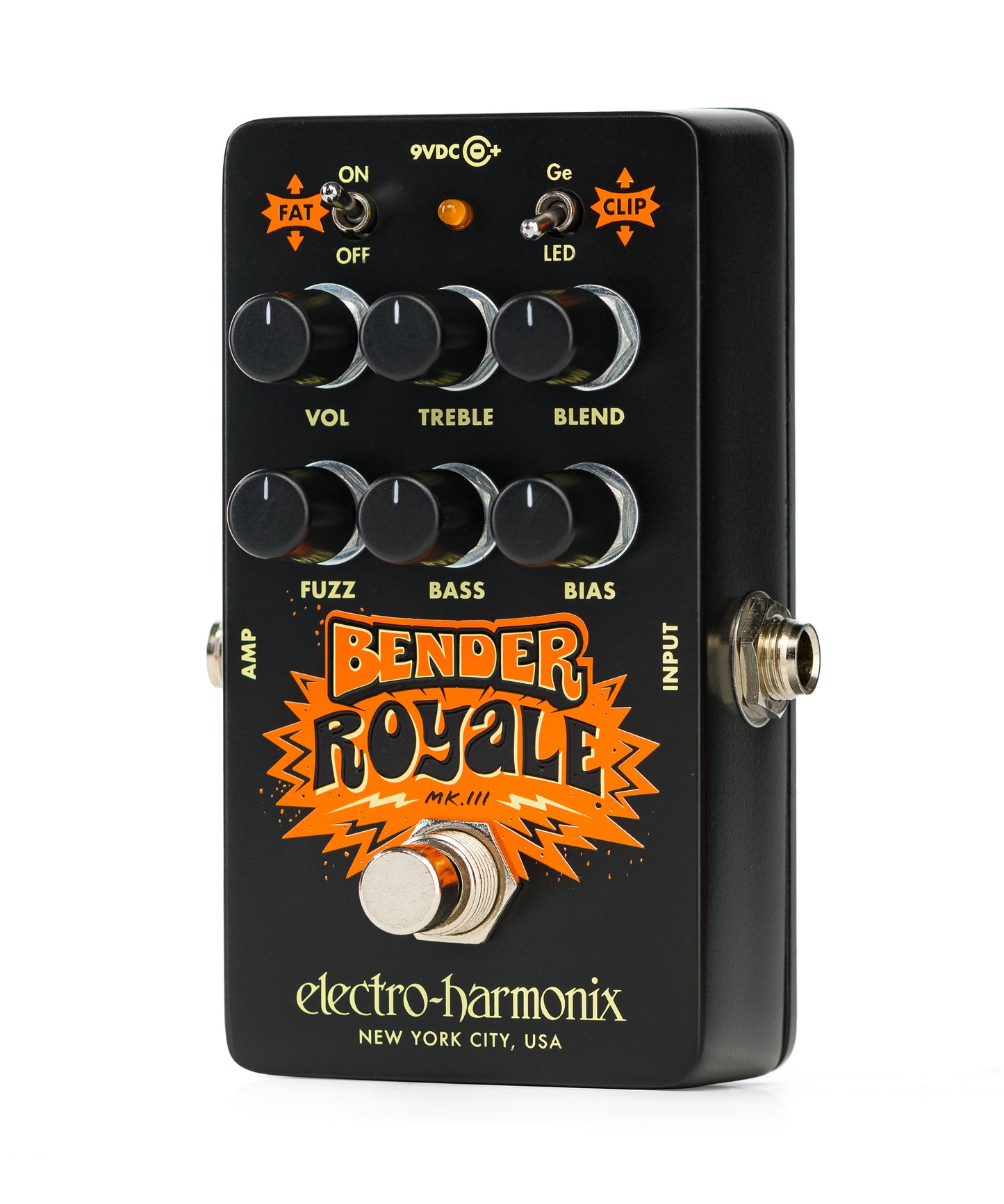 Bender Royale Fuzz Classic Germanium Mkiii 3-transistor Fuzz -  Black